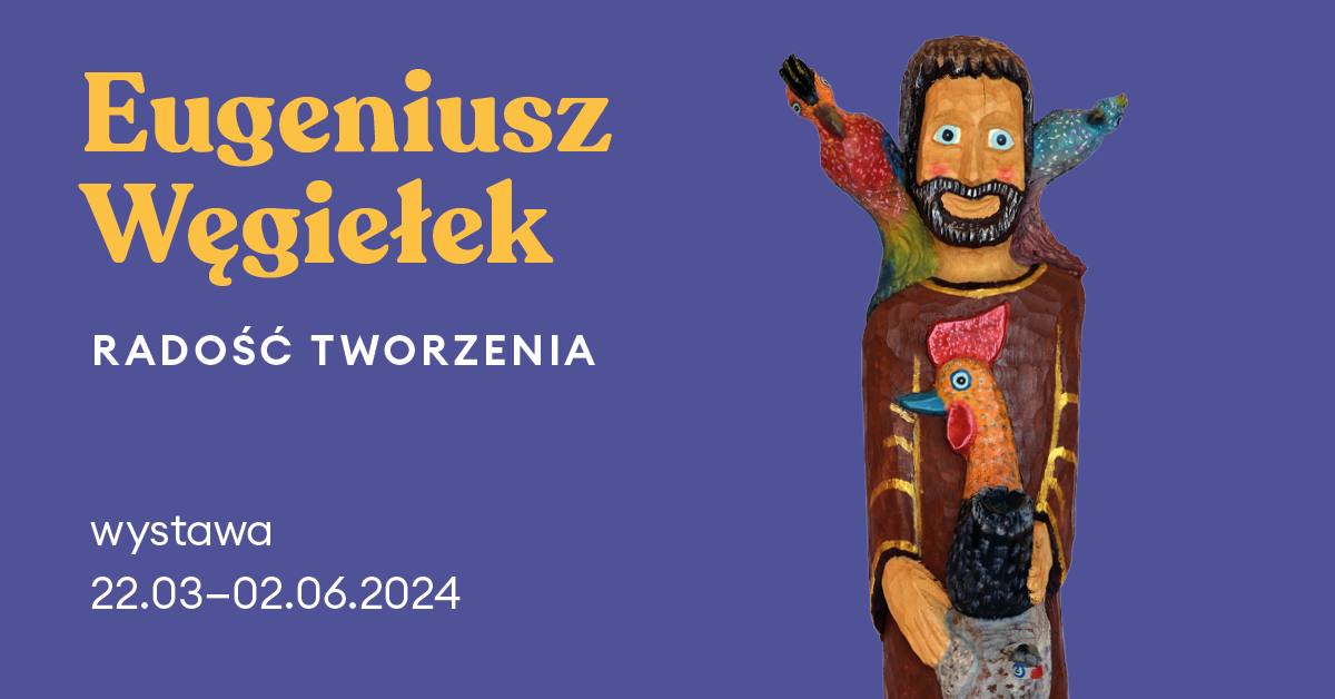 baner grafika wystawa czasowa Węgiełek