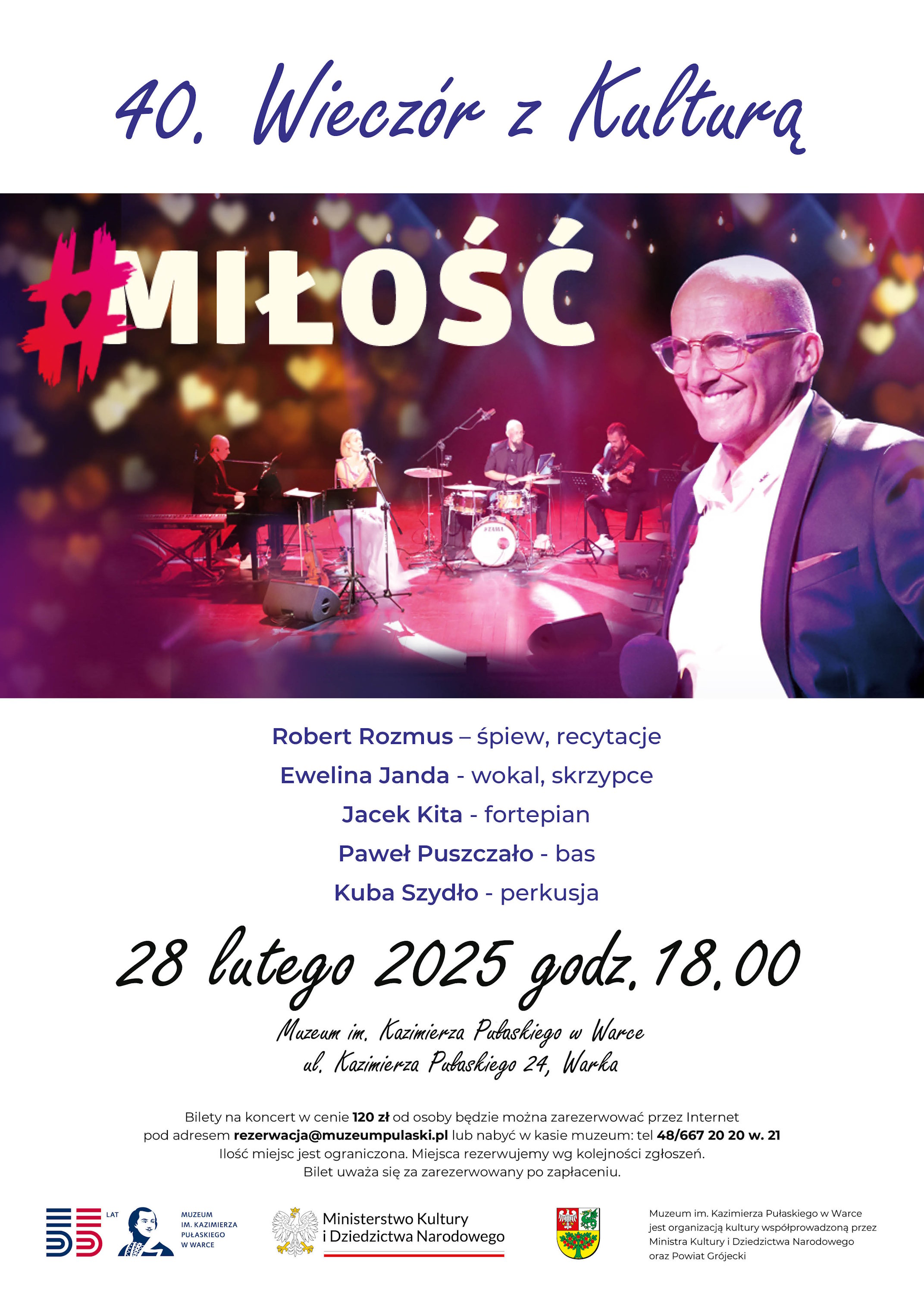 40. wieczor z kultura plakat internet
